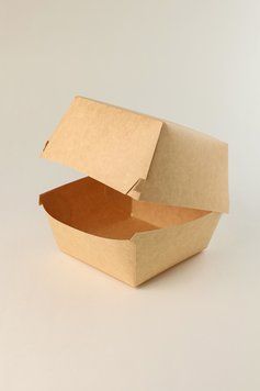 Коробка для бургера 120*120*120 (50шт) 121020-0850K фото
